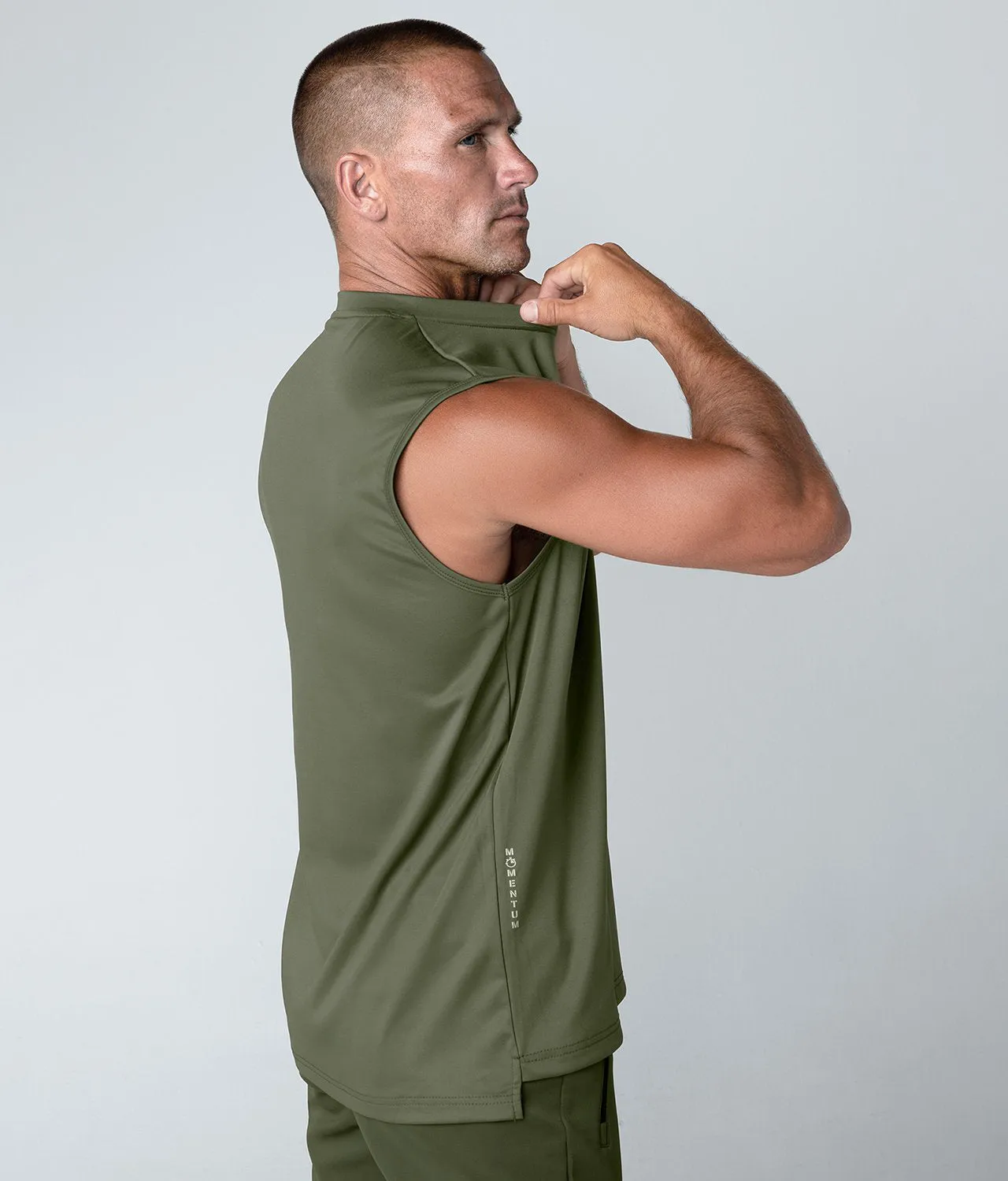 1300 . Momentum Regular-Fit T-Shirt - Military Green