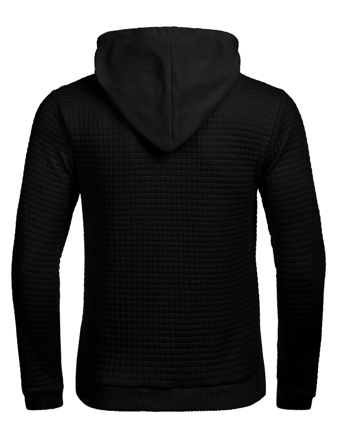 3D Vertigo Print Men's Hoodie - Khaki Gray White Black Sports Outdoor Cool Winter Apparel