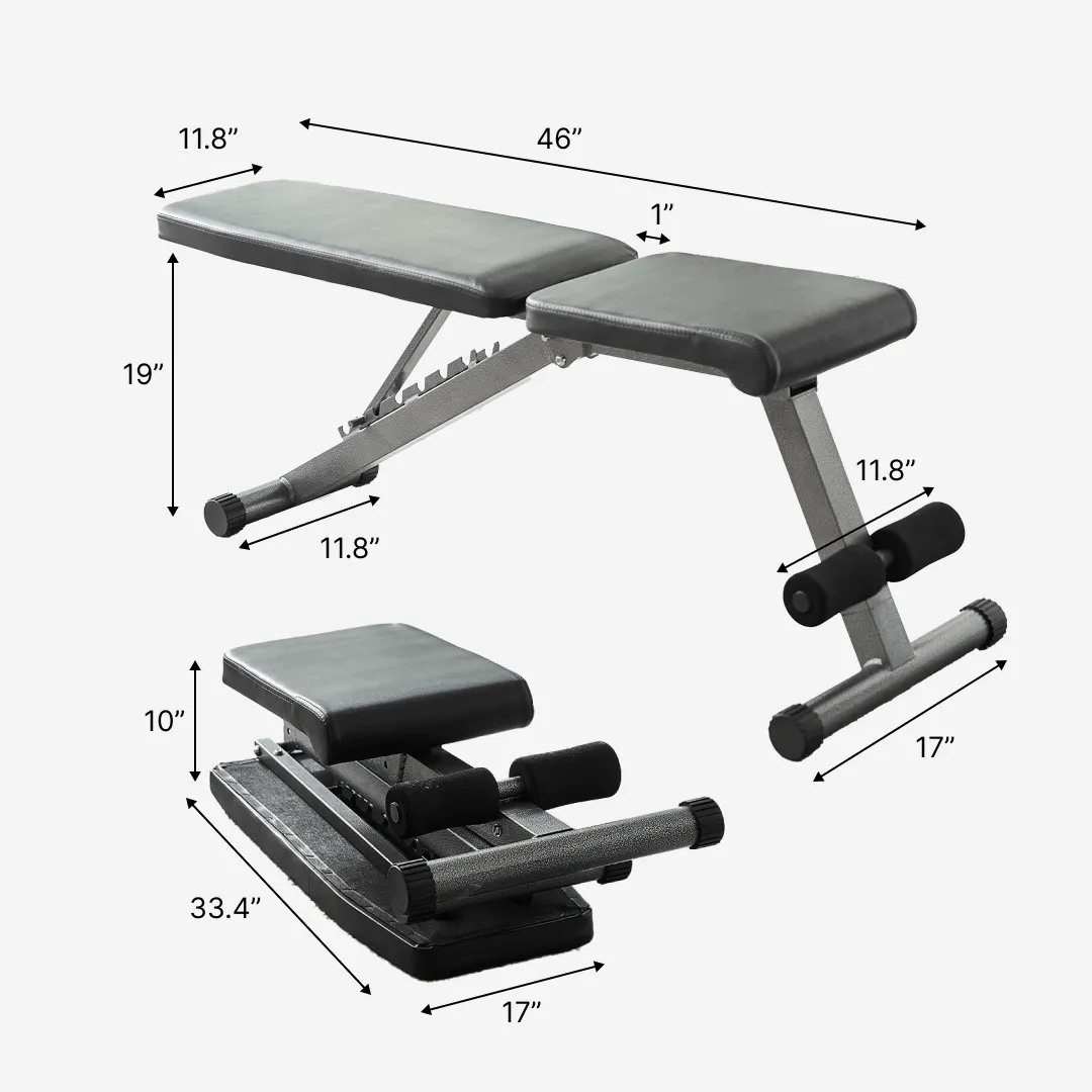 5-in-1 Adjustable Weight Bench