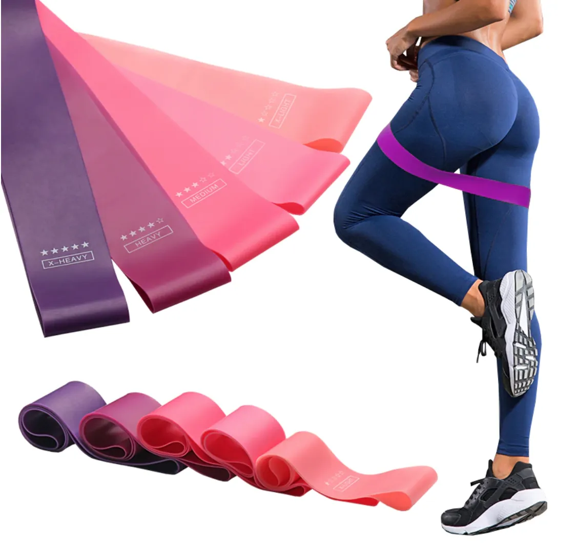 5 Pcs RecoverX Resistance Band Set