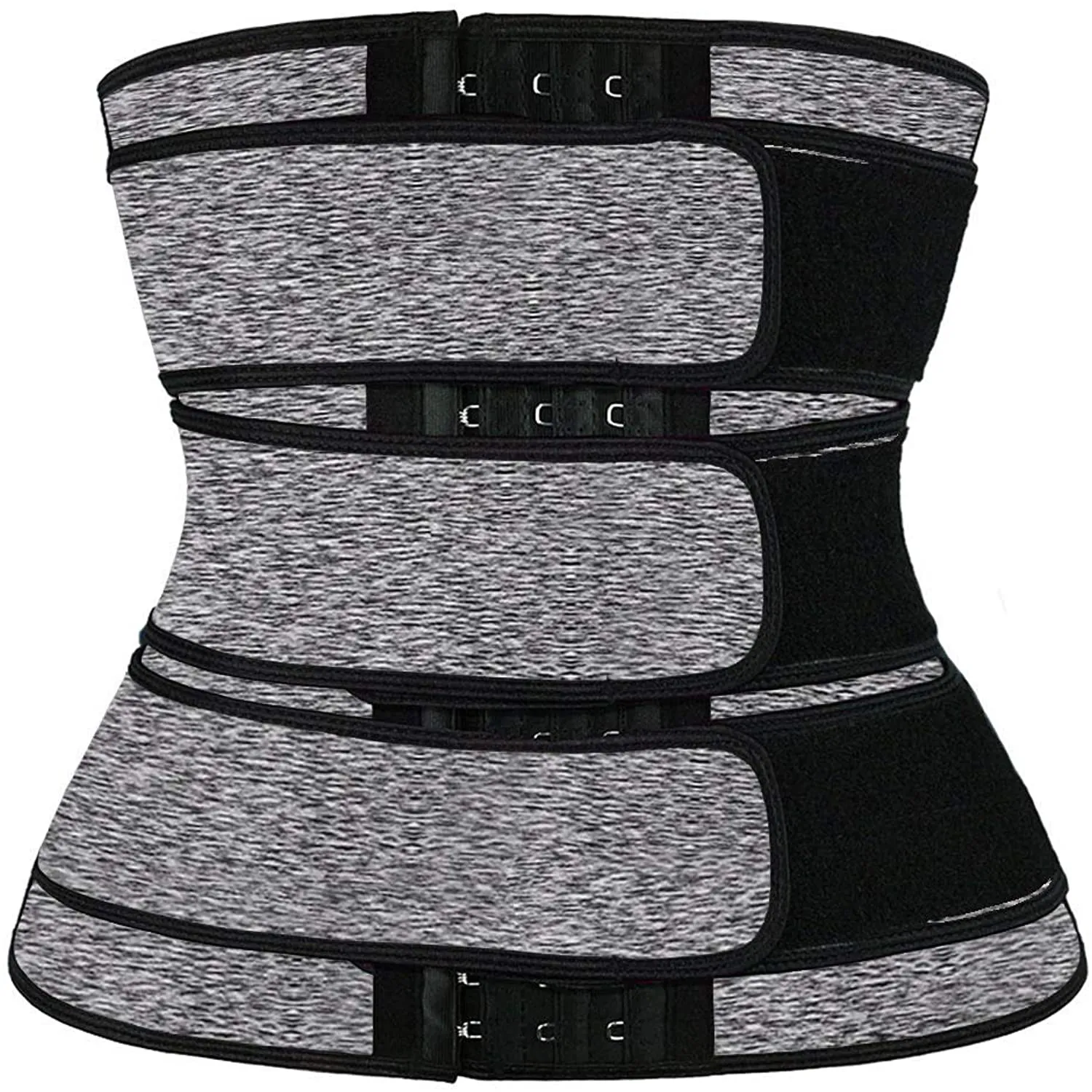 Acelitt Women Ladies Waist Trainer Weight Loss Corset Trimmer Belt Waist Cincher Body Shaper, Size S-XXXL