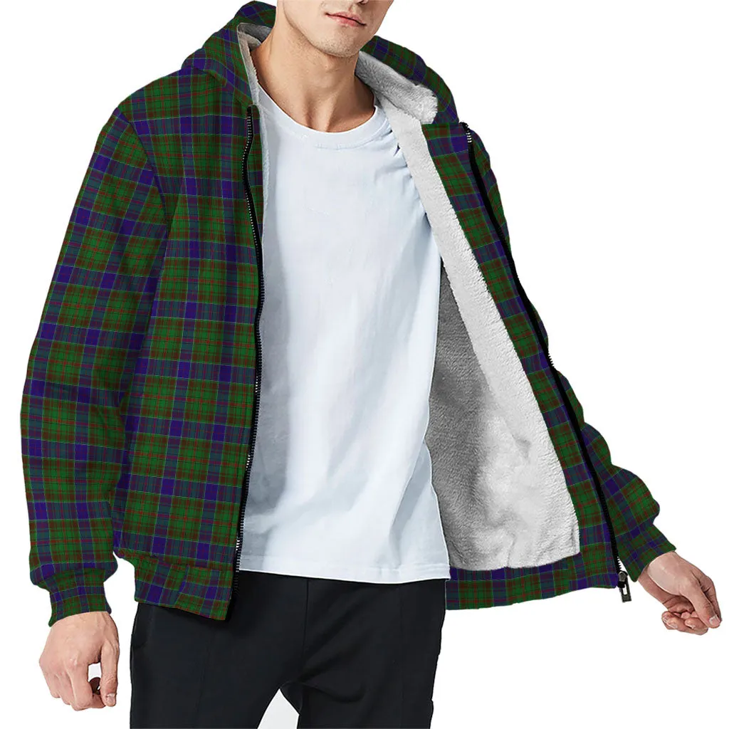 Adam Tartan Sherpa Hoodie