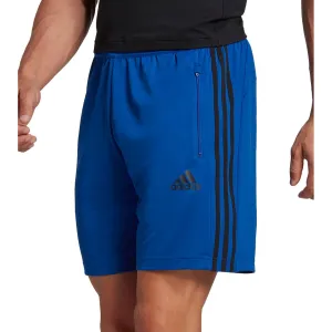 adidas Designed 2 Move 3 Stripes Mens Training Shorts - Blue