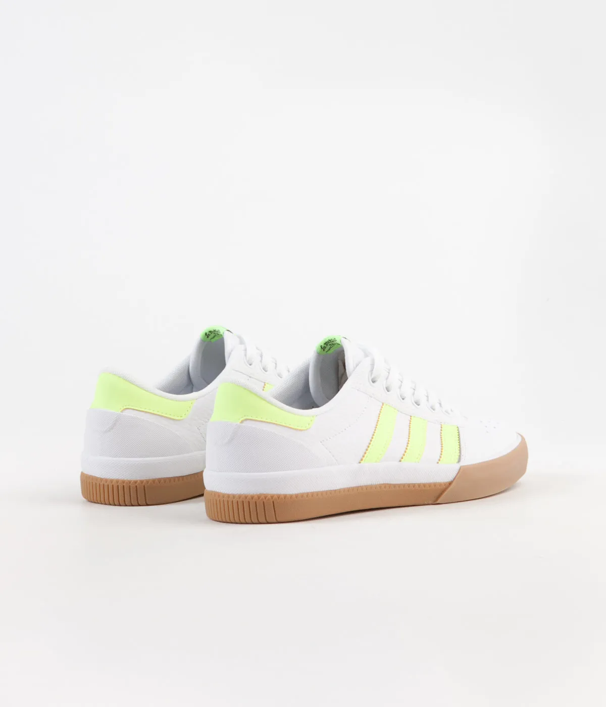 Adidas Lucas Premiere Shoes - White / Hi-Res Yellow / Gum