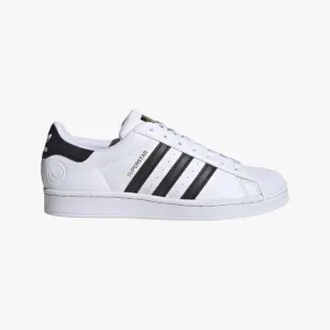 adidas Mens Superstar Vegan Sneaker White Black 3S