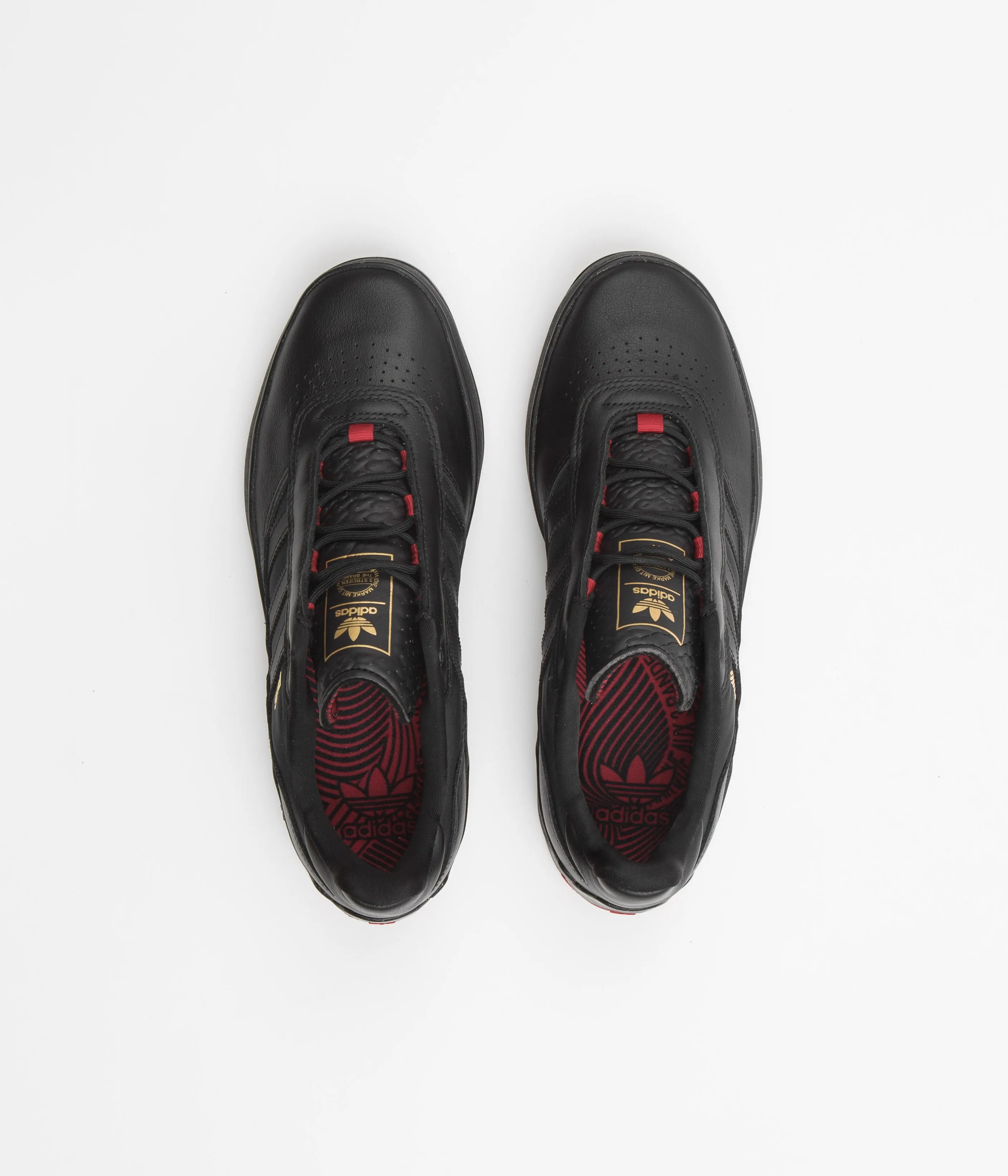 Adidas Puig Shoes - Core Black / Core Black / Scarlet