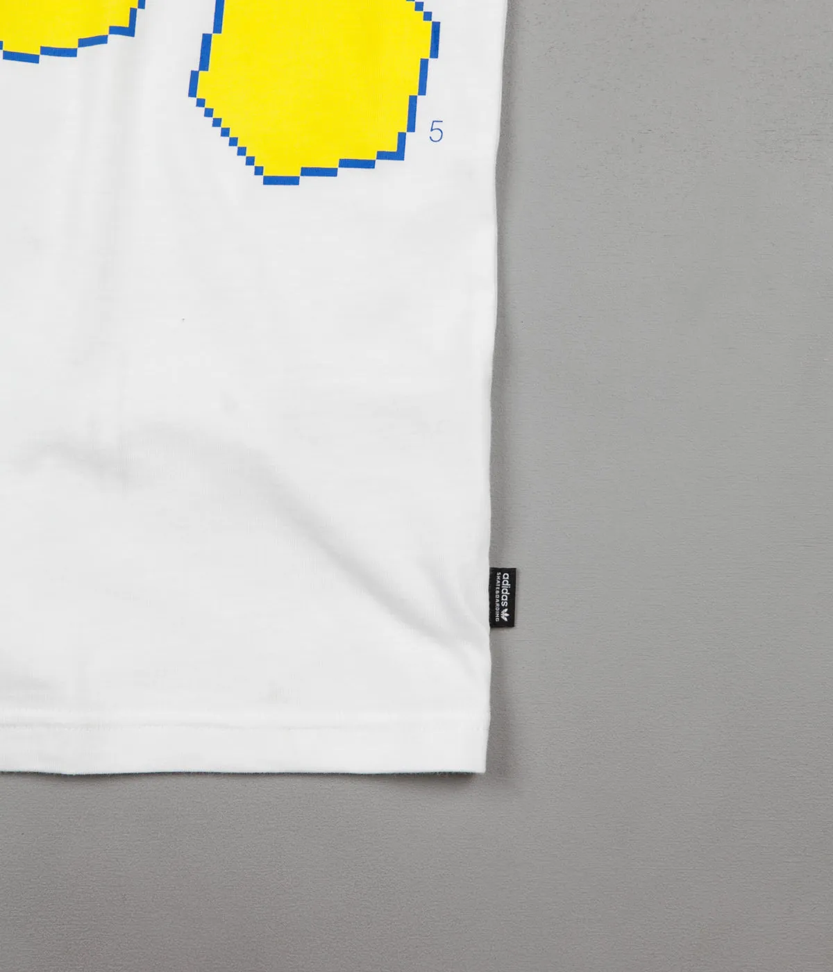 Adidas Vetter T-Shirt - White / Blue / Bright Yellow / Red