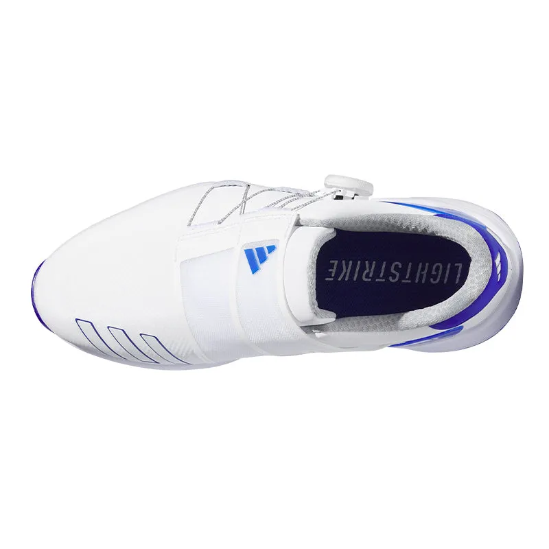 ADIDAS ZG23 BOA Men's Spiked Shoes (White/Blue/Silver)