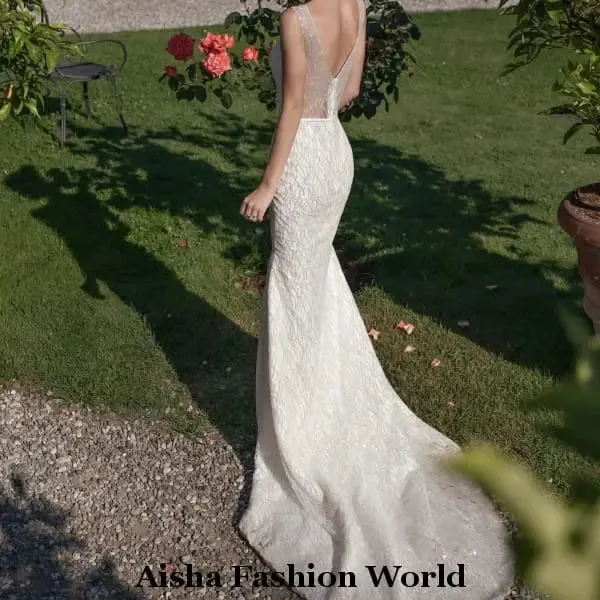 AFWGonna Glitter Mermaid Wedding Dress