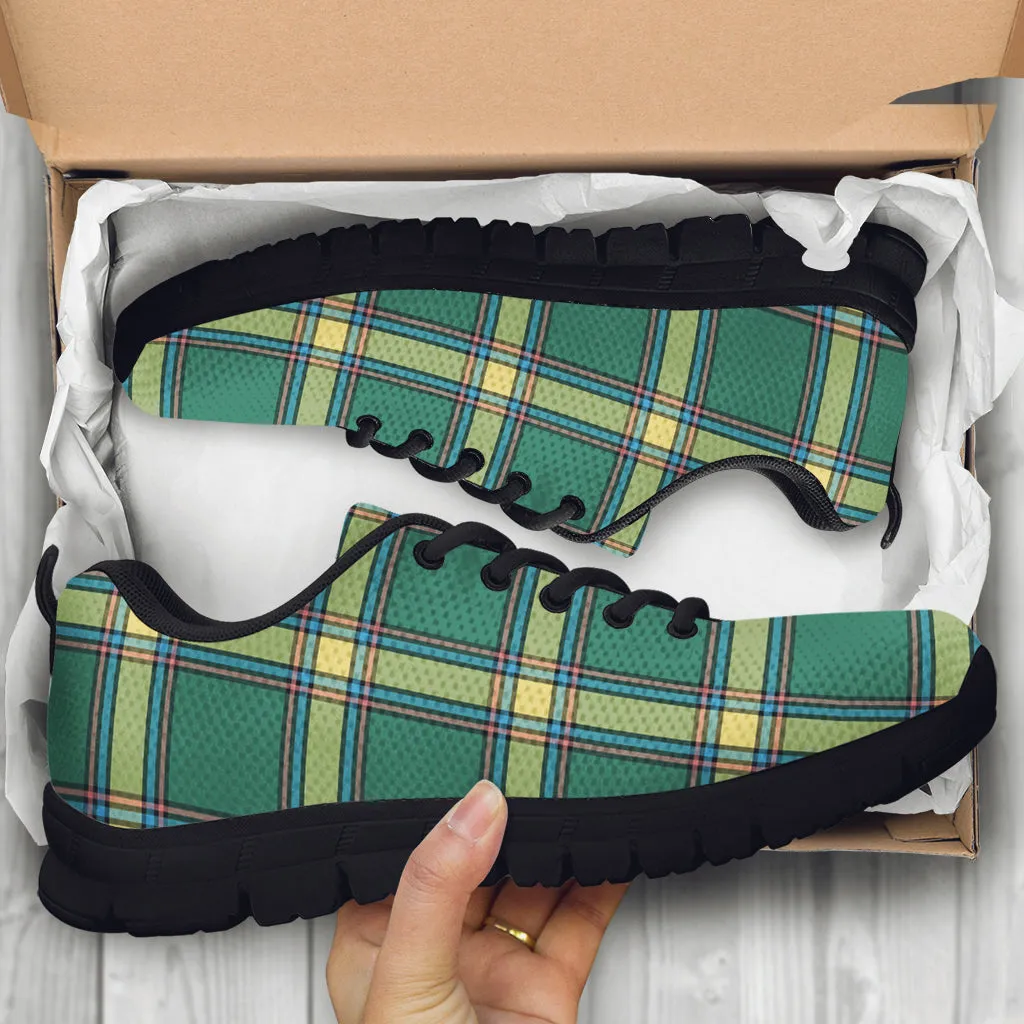 Alberta Province Canada Tartan Sneakers