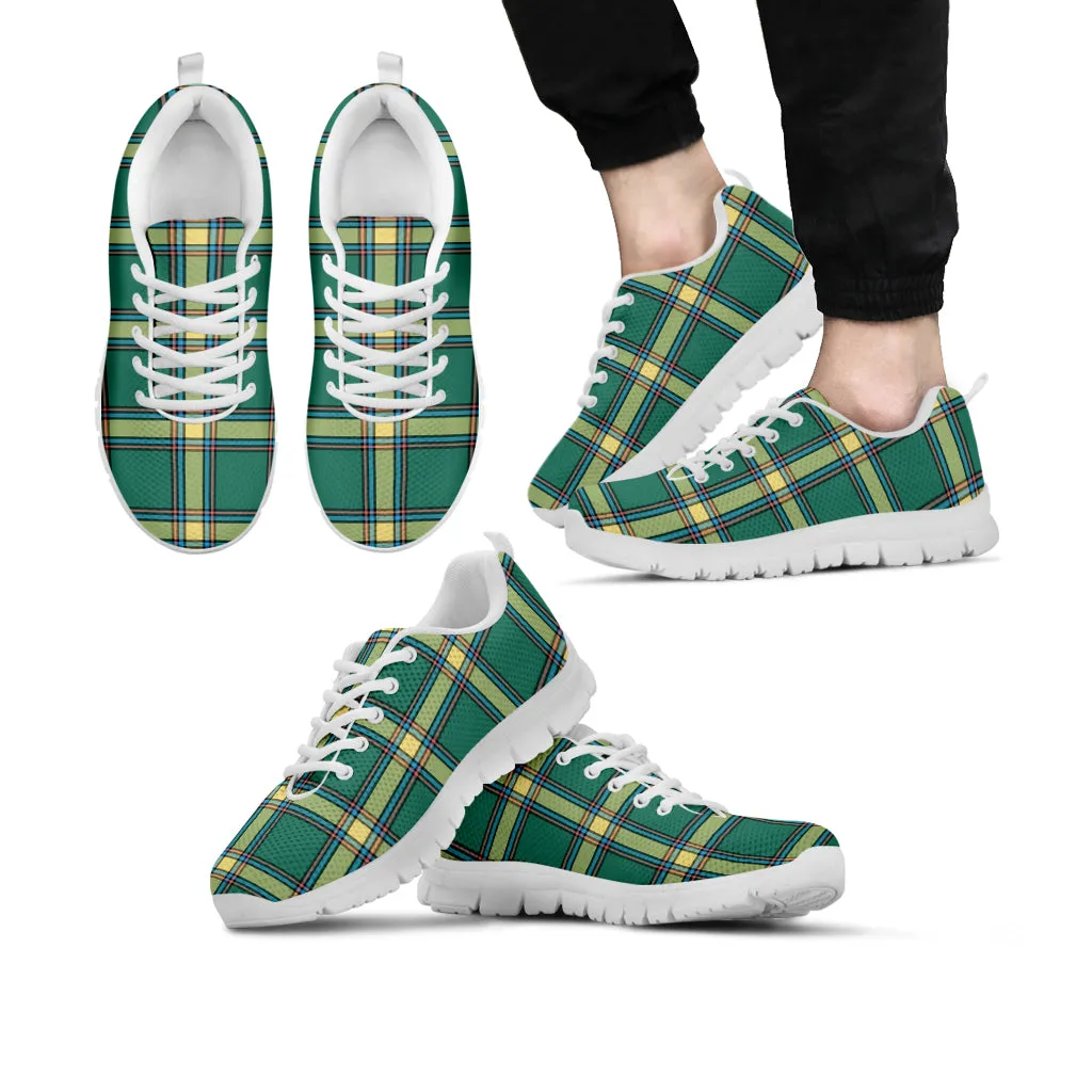 Alberta Province Canada Tartan Sneakers