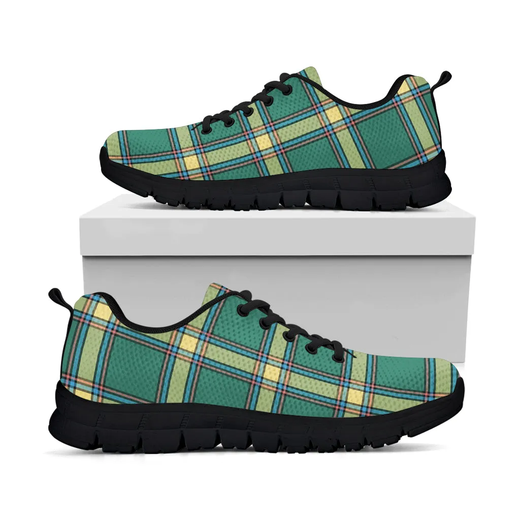 Alberta Province Canada Tartan Sneakers