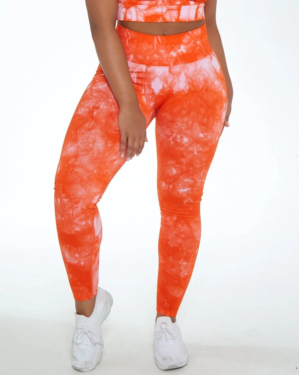 Allison Seamless Leggings - Sunset