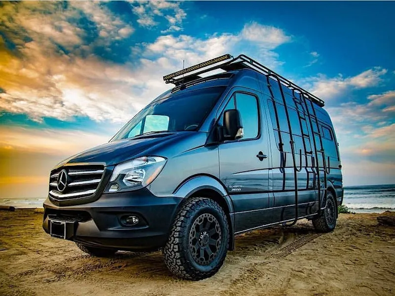 Aluminess Roof Rack - Mercedes Sprinter