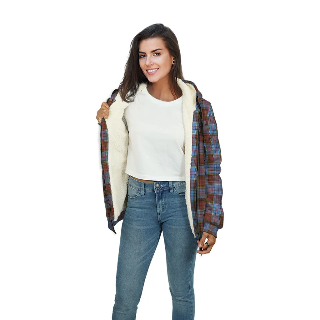 Anderson Modern Tartan Sherpa Hoodie