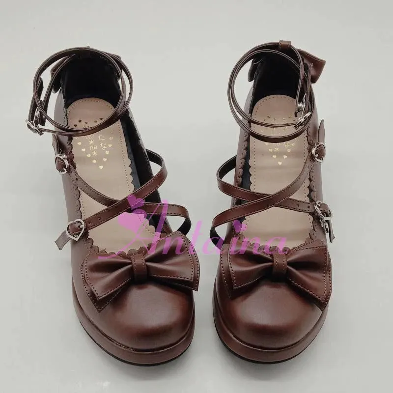 Antaina~Lolita Tea Party Heels Shoes Size 37-40