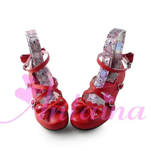 Antaina~Lolita Tea Party Heels Shoes Size 37-40