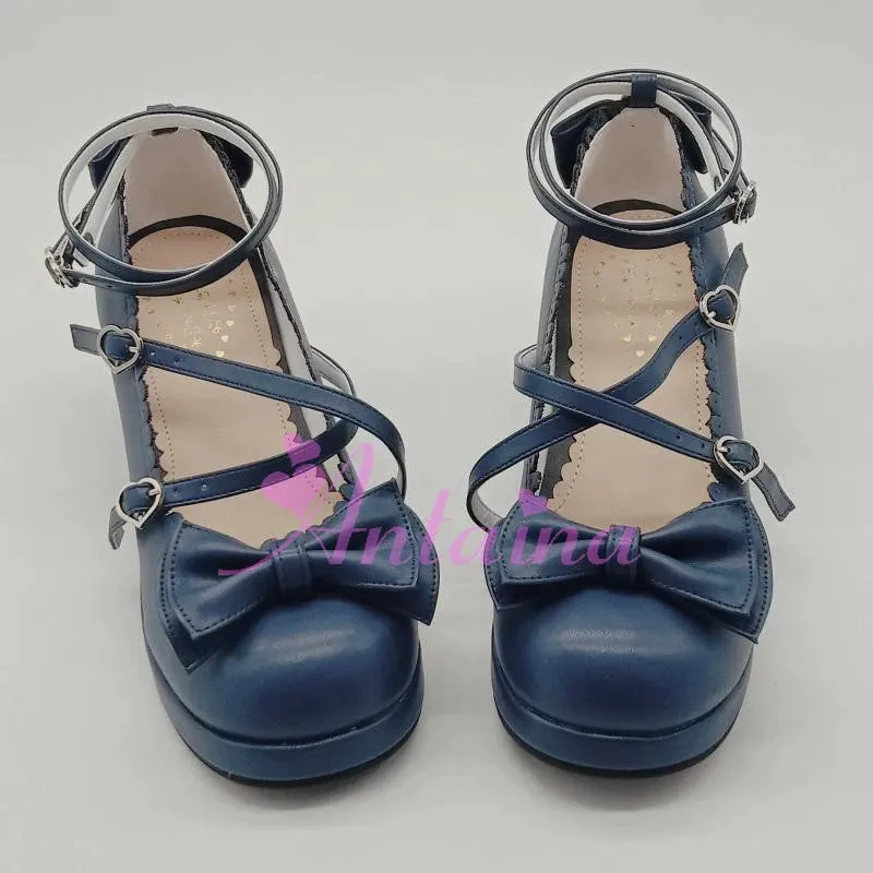 Antaina~Lolita Tea Party Heels Shoes Size 37-40