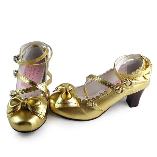 Antaina~Lolita Tea Party Heels Shoes Size 37-40