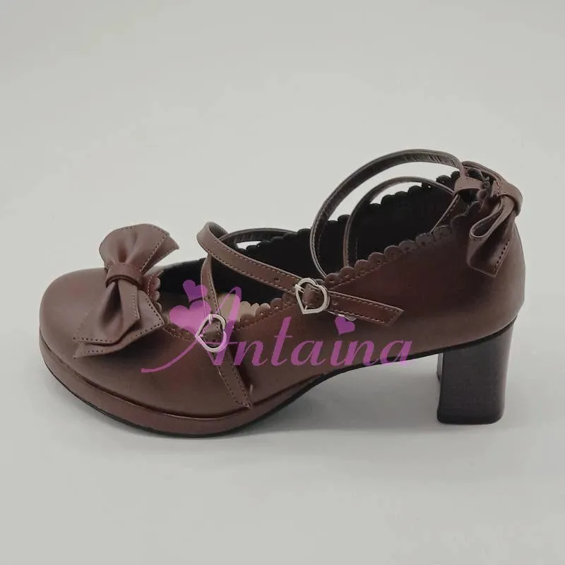 Antaina~Lolita Tea Party Heels Shoes Size 37-40