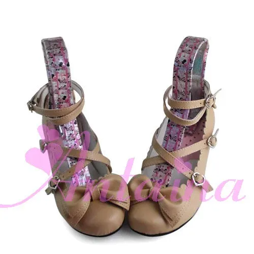 Antaina~Lolita Tea Party Heels Shoes Size 37-40