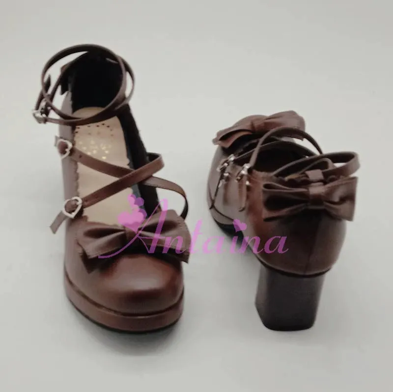 Antaina~Lolita Tea Party Heels Shoes Size 37-40