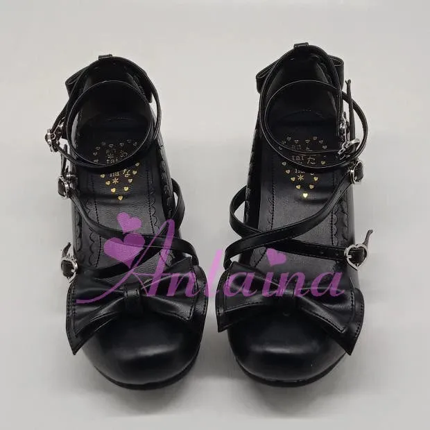 Antaina~Lolita Tea Party Heels Shoes Size 37-40