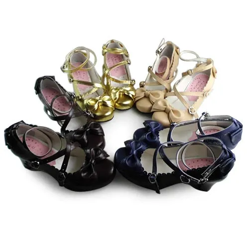 Antaina~Lolita Tea Party Heels Shoes Size 37-40