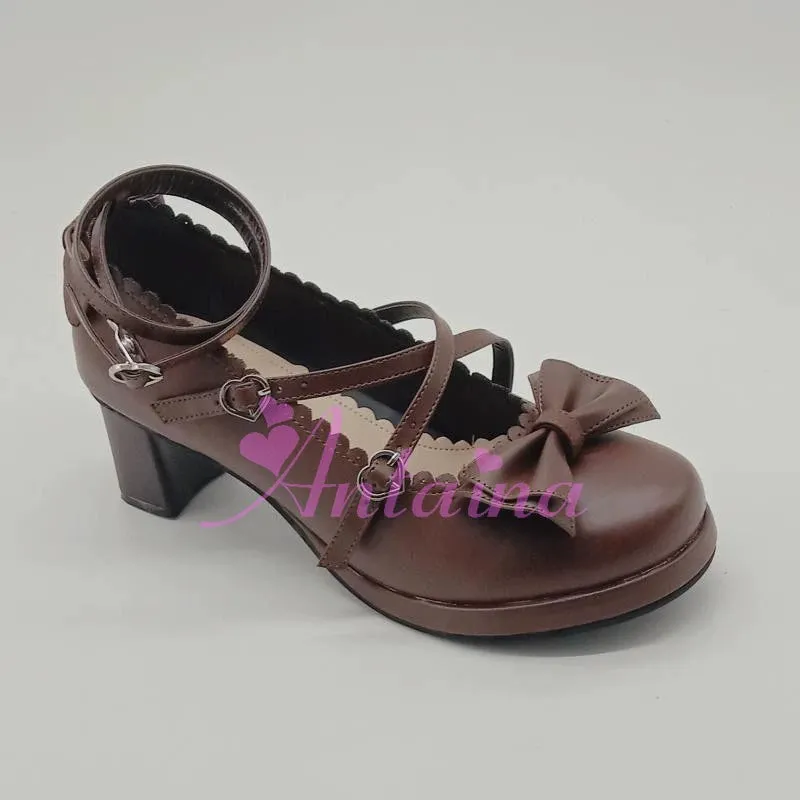 Antaina~Lolita Tea Party Heels Shoes Size 37-40