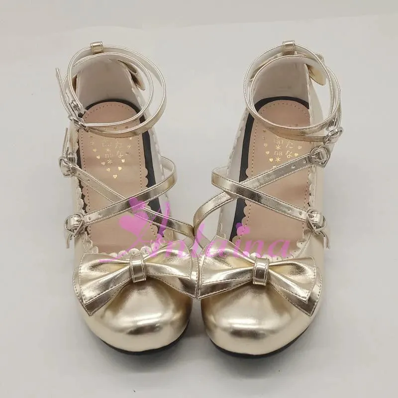 Antaina~Lolita Tea Party Heels Shoes Size 37-40