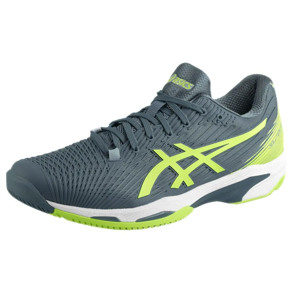 Asics Men's Solution Speed FF 2 - Steel Blue/Hazard Green