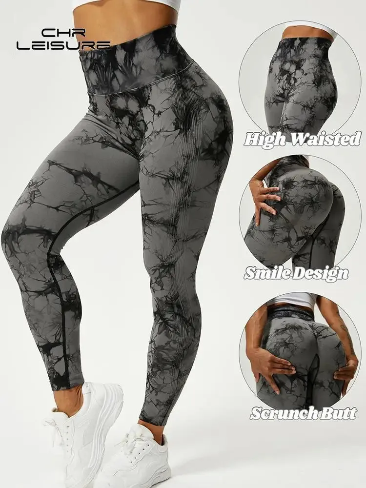 Athletic Sexy Pants for Women. Casual Seamless Gym Knitting.