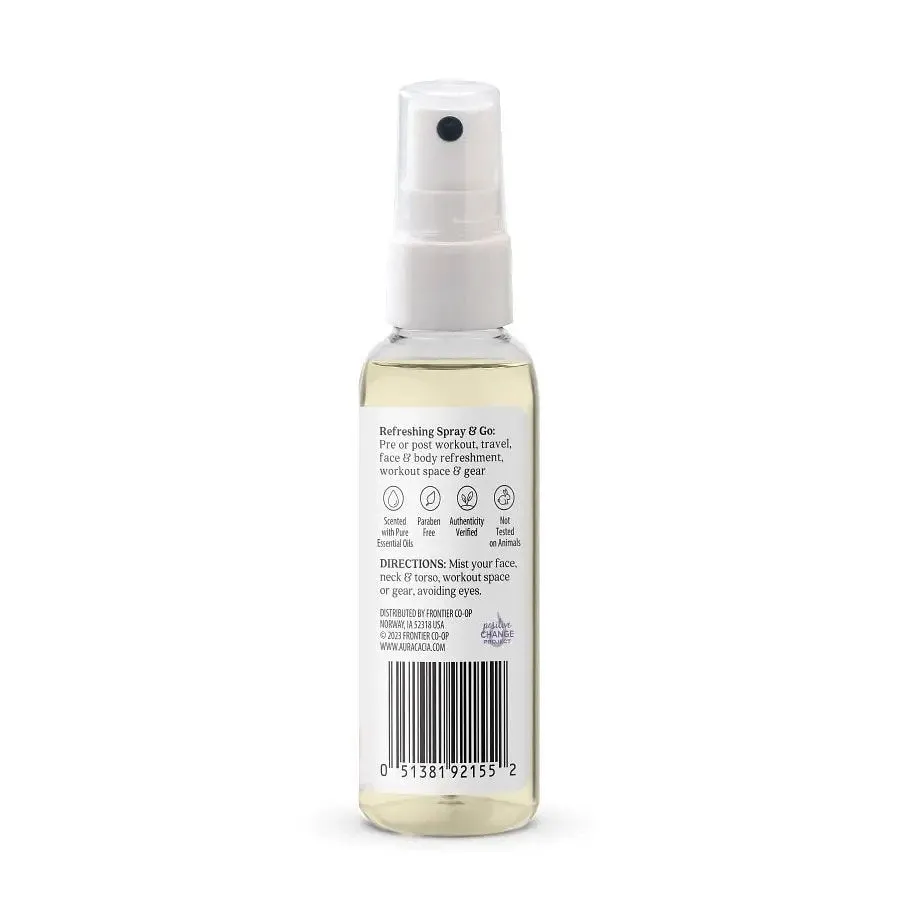 Aura Cacia Refresh Workout Mist 2 fl oz Liquid