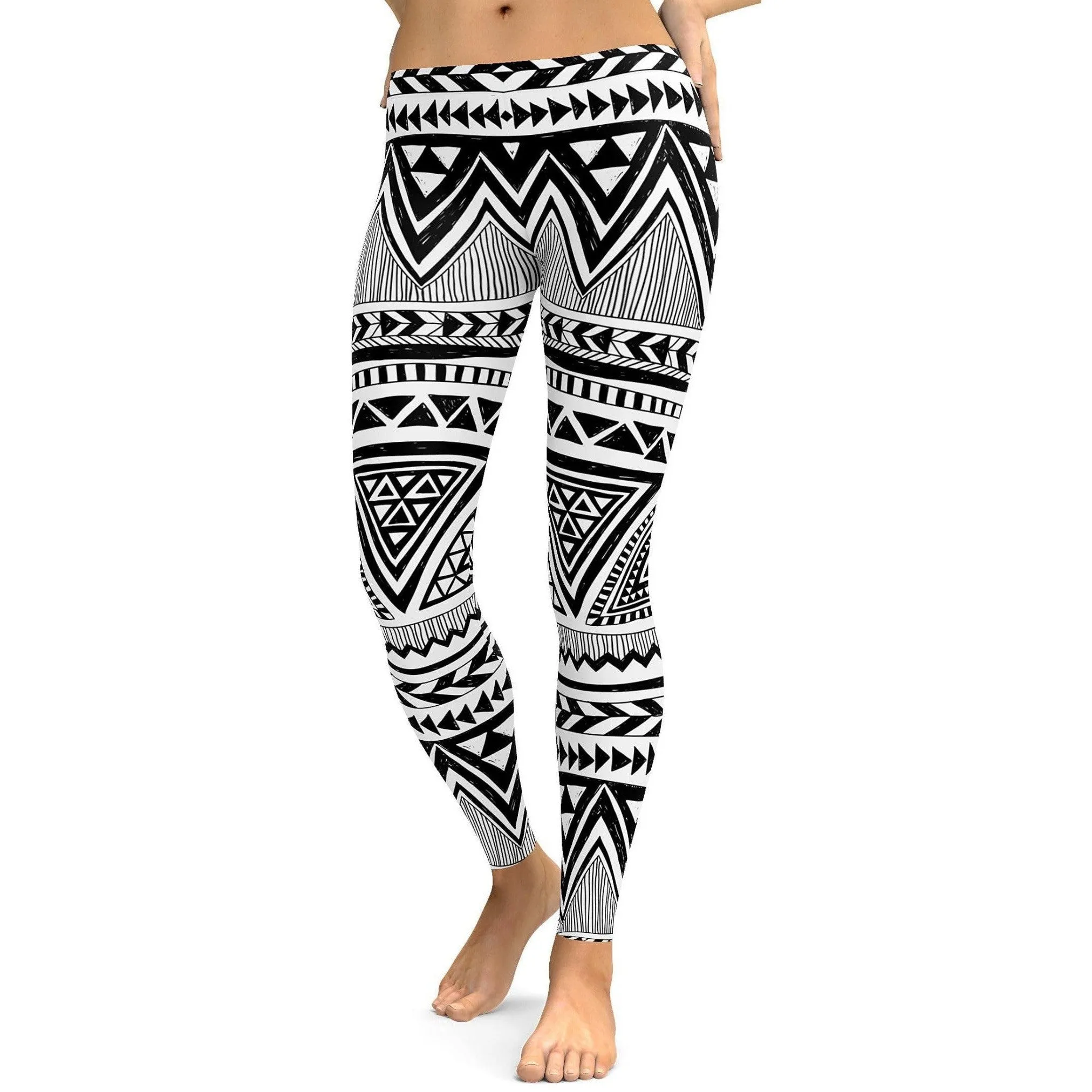 Aztec Pattern Leggings