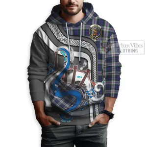 Baird Dress Tartan Hoodie with Epic Bagpipe Style