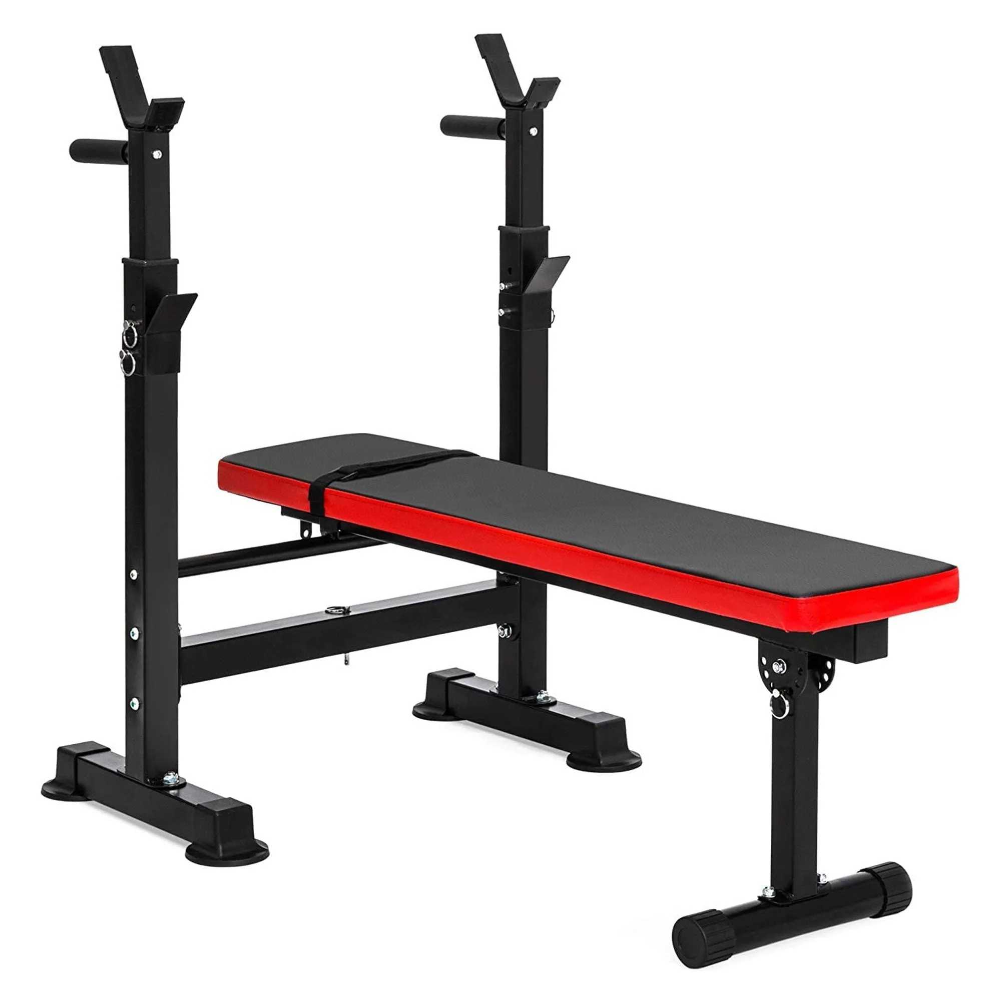 BalanceFrom Fitness Multifunctional Adjustable Workout Station with Squat Rack