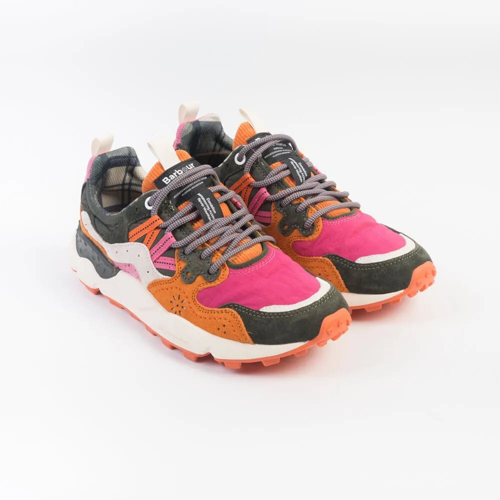 BARBOUR x FLOWER MOUNTAIN - Sneakers Yamano 3 1M49 - Pink