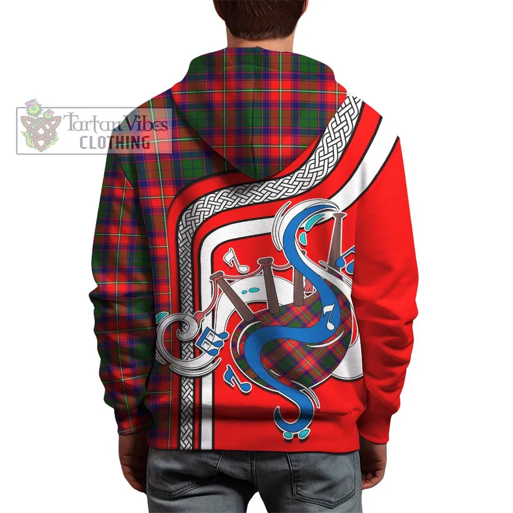 Belsches Tartan Hoodie with Epic Bagpipe Style