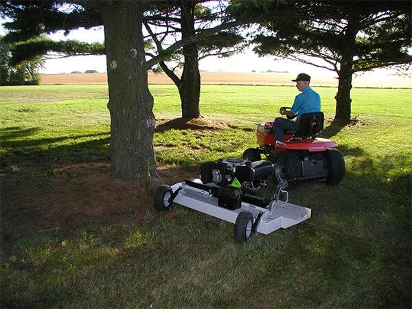 Best Quality 60" Finish Cut Mowers AcrEase Model H60B | Single Cylinder Electric Start Engine | Pull Type | For ATV / UTV / Small Tractor