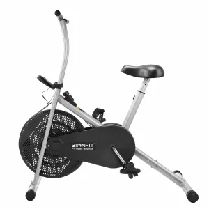 Bionfit ON01F Fixed Handle Air Bike - 100kg Max User Weight with Adjustable Resistance - 2 Year Warranty