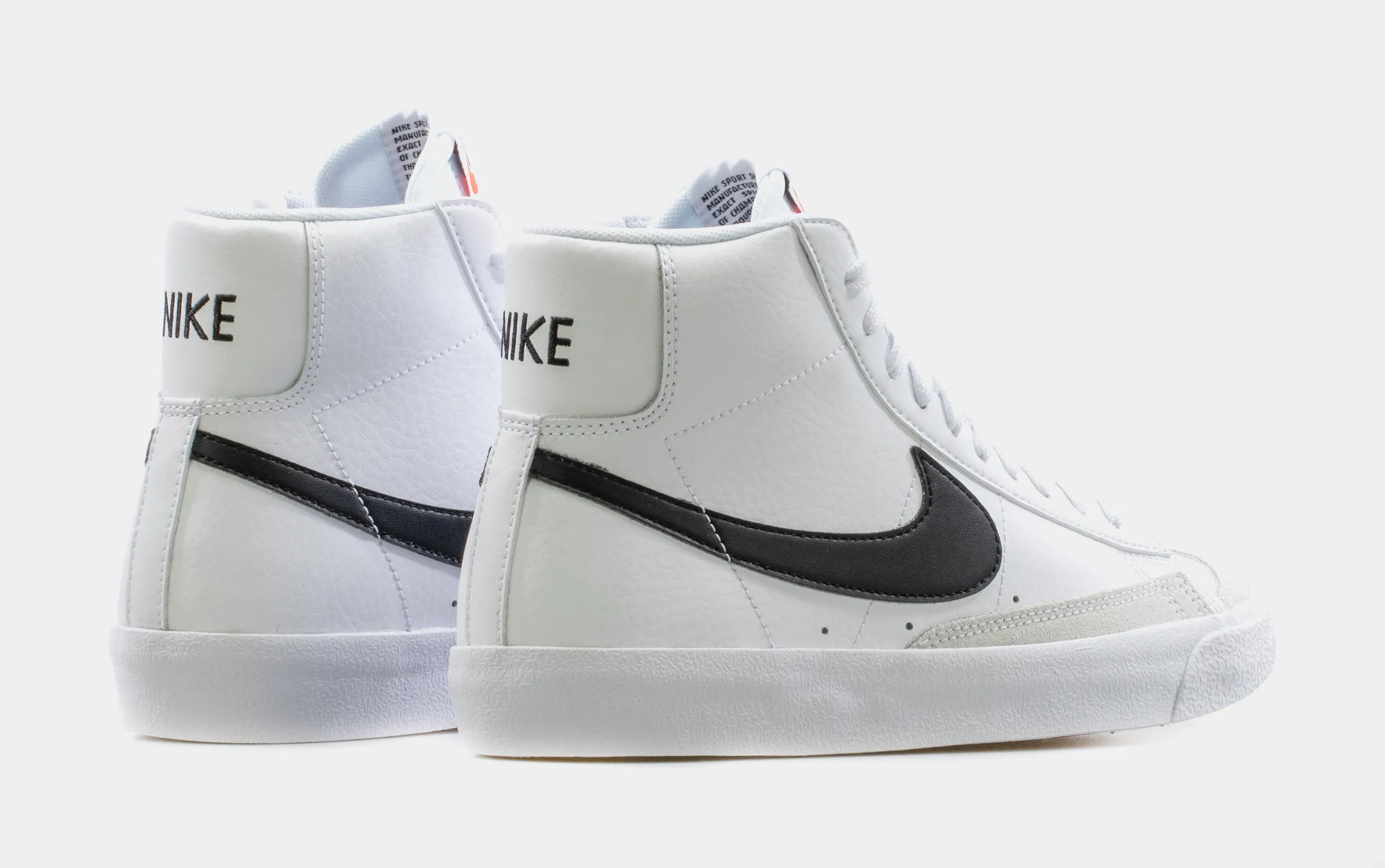 Blazer Mid 77 Grade School Lifestyle Shoe (White)