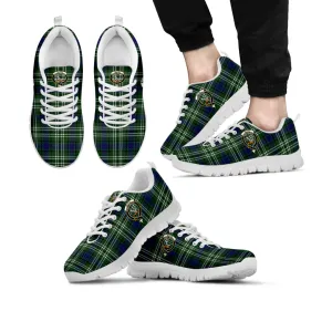 Blyth Tartan Sneakers with Family Crest