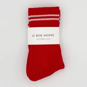 Boyfriend Socks - Red