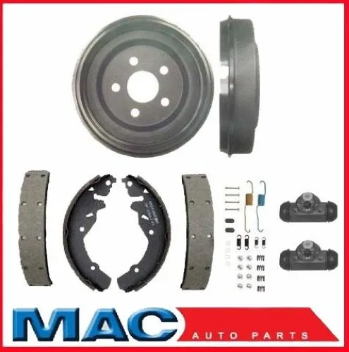 Brake Drums & Shoes Shoe Springs Plus Wheel Cylinders Fits 89-94 Nissan Maxima