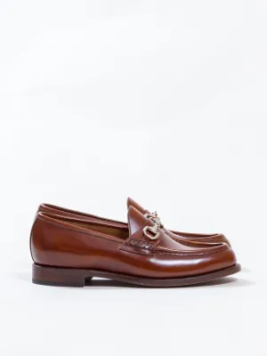 Bright Shoemakers, Horsebit Loafer, Caramel High Shine