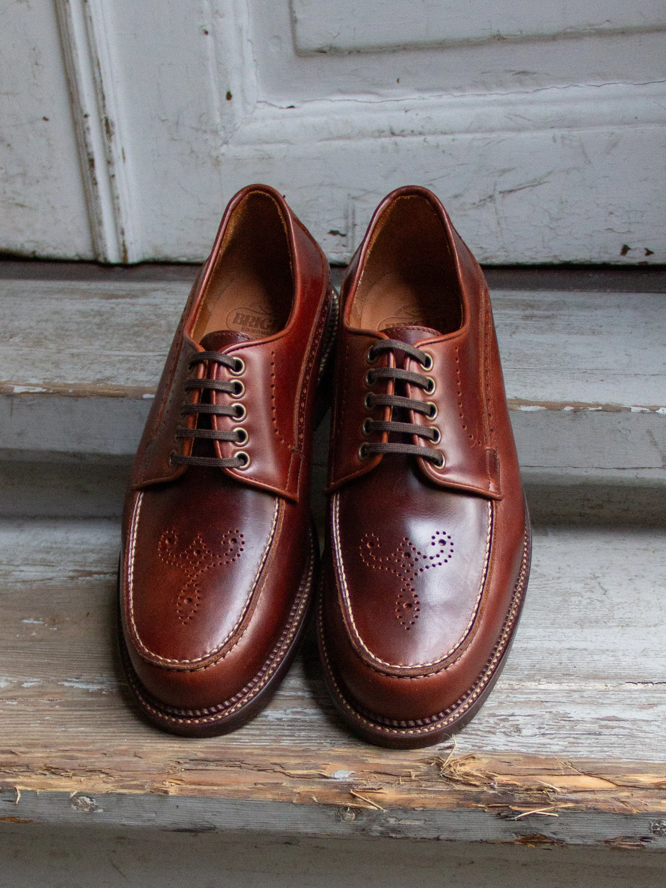 Bright Shoemakers, Moc Derby, Chestnut