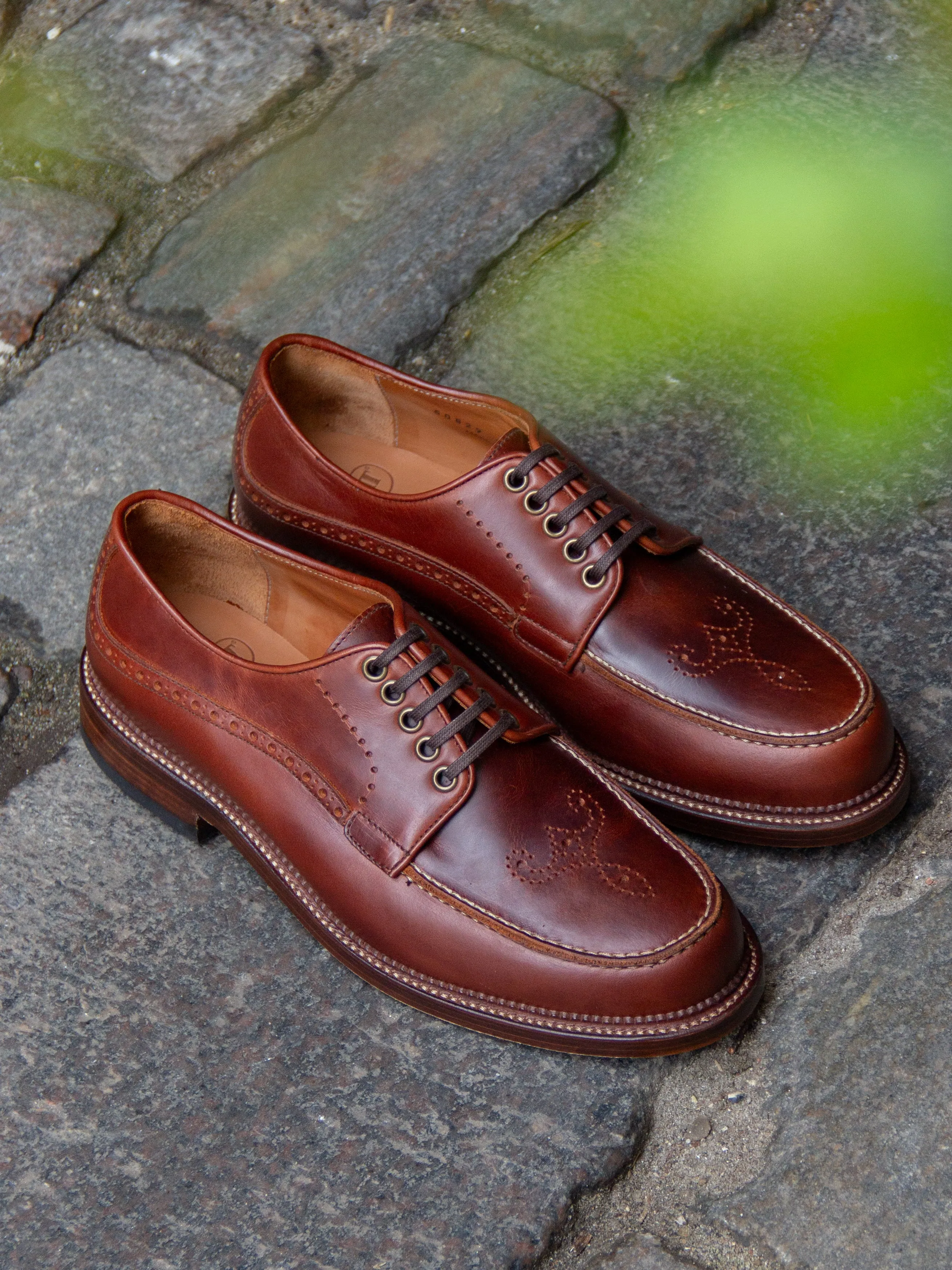 Bright Shoemakers, Moc Derby, Chestnut