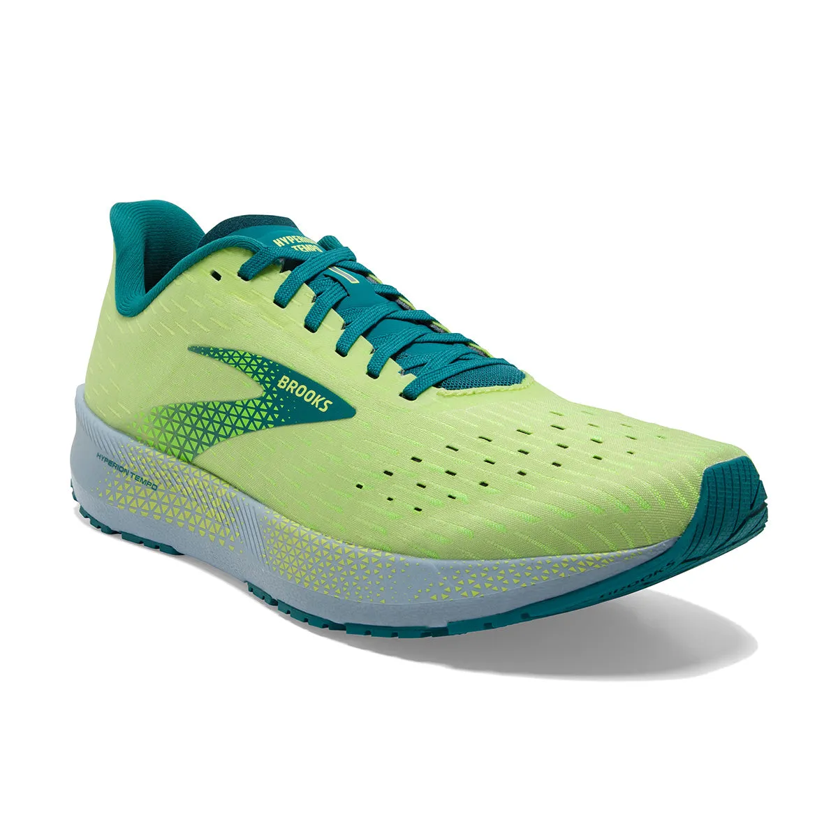 Brooks Hyperion Tempo Mens | Green/kayaking/dusty Blue