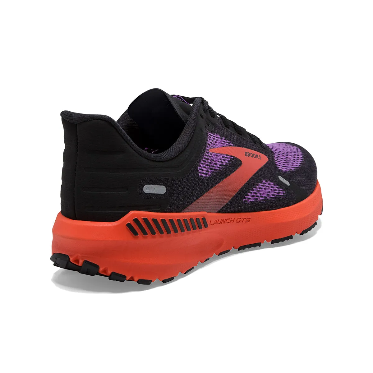 Brooks Launch GTS 9 Womens | Black/bellflower/fiesta