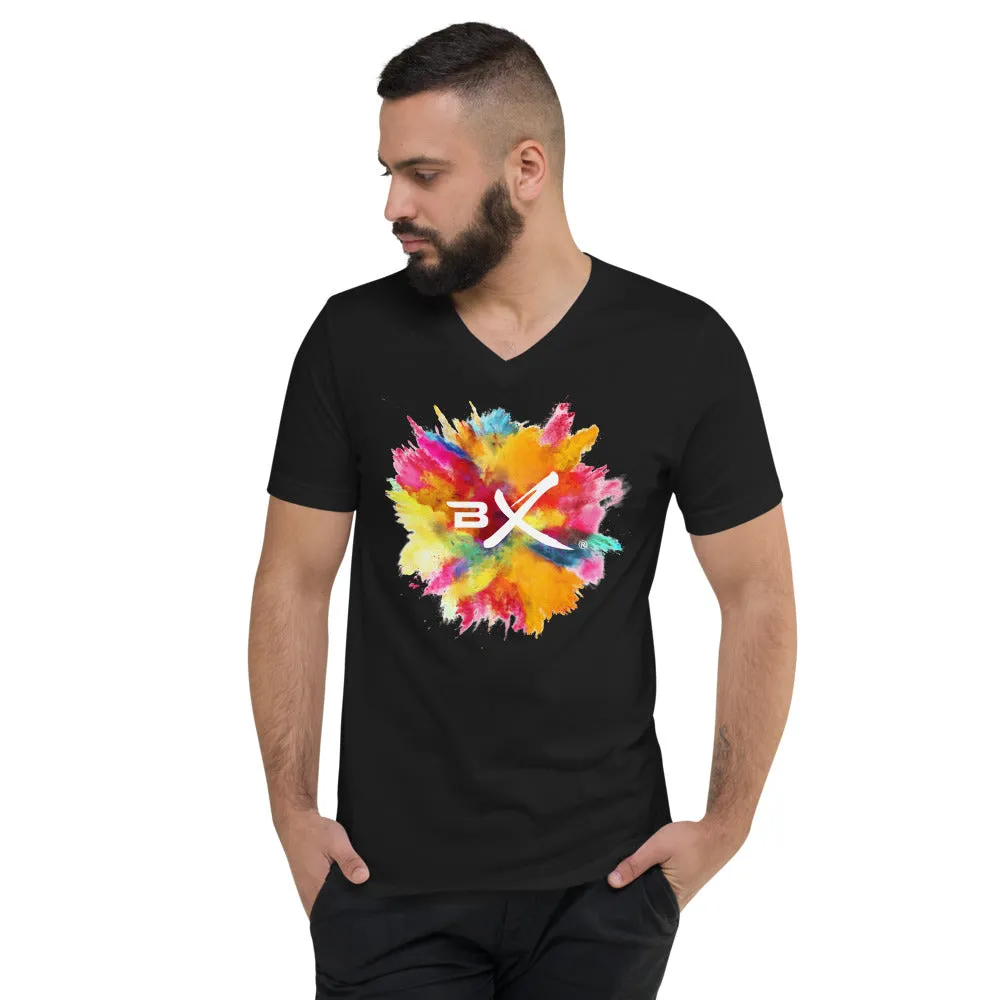 BX Color Splash V-Neck T-Shirt